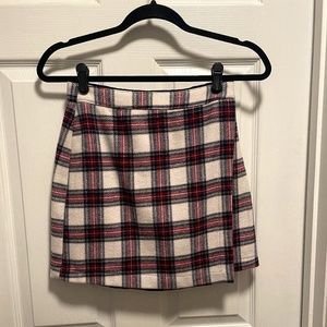 X-Small Plaid Abercrombie Skort